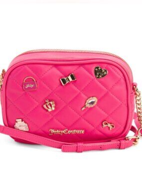 NWT Juicy Couture Girl Only Crossbody Bag in Pink Color